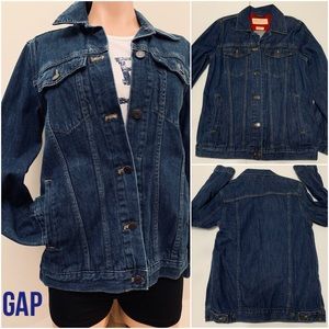 ❌DONATED❌ GAP (Red) Oversized Icon Indigo Denim